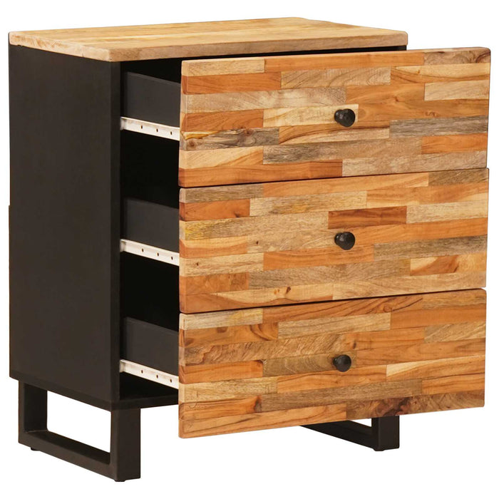 Dulap pentru pat Maro 50 x 33 x 62 cm Lemn de mango solid - WALTI WALTI