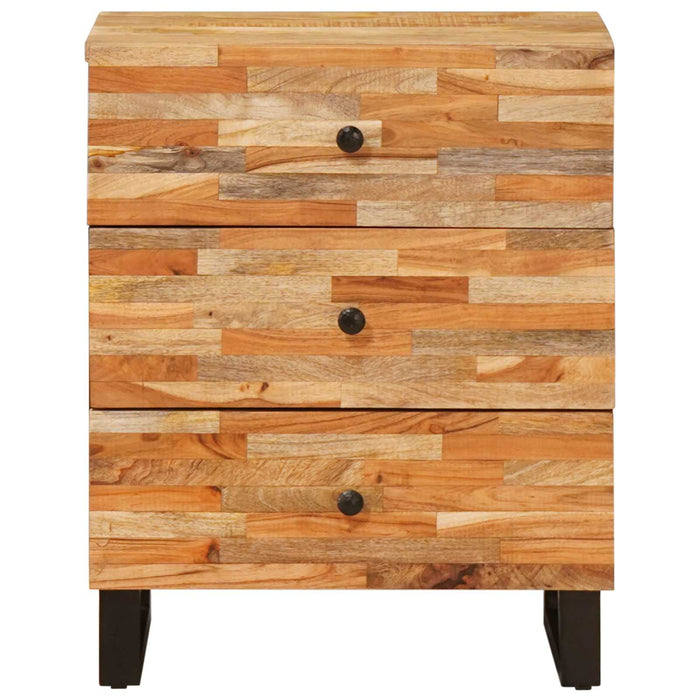 Dulap pentru pat Maro 50 x 33 x 62 cm Lemn de mango solid - WALTI WALTI