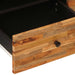Cabinet TV cu raft Maro 105 x 33 x 46 cm Lemn de mango solid - WALTI WALTI