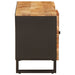 Cabinet TV cu raft Maro 105 x 33 x 46 cm Lemn de mango solid - WALTI WALTI