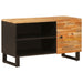 Cabinet TV cu raft Maro 80 x 33 x 46 cm Lemn de mango solid - WALTI WALTI