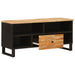 Cabinet TV cu sertar Maro 100 x 33 x 46 cm Lemn de mango solid - WALTI WALTI