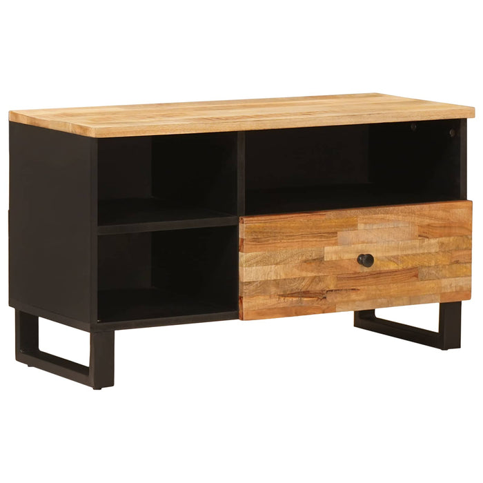 Cabinet TV cu sertar Maro 80 x 33 x 46 cm Lemn de mango solid - WALTI WALTI