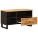 Cabinet TV cu sertar Maro 80 x 33 x 46 cm Lemn de mango solid - WALTI WALTI