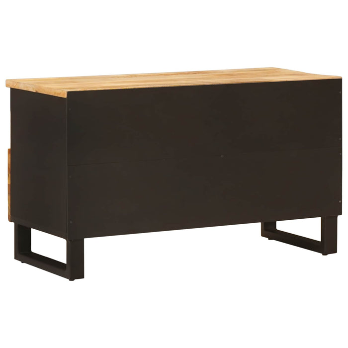 Cabinet TV cu sertar Maro 80 x 33 x 46 cm Lemn de mango solid - WALTI WALTI