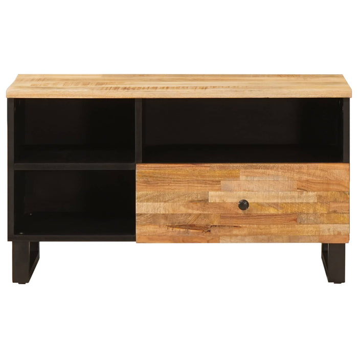 Cabinet TV cu sertar Maro 80 x 33 x 46 cm Lemn de mango solid - WALTI WALTI