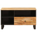 Cabinet TV cu sertar Maro 80 x 33 x 46 cm Lemn de mango solid - WALTI WALTI