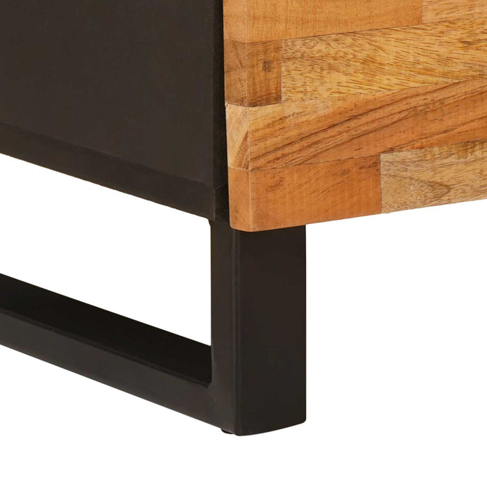 Cabinet TV Corona Maro 100 x 33 x 46 cm Lemn de mango solid - WALTI WALTI
