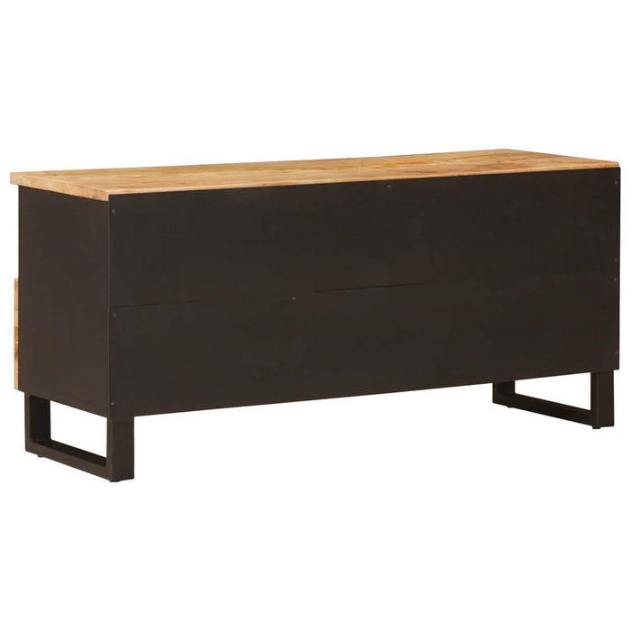 Cabinet TV Corona Maro 100 x 33 x 46 cm Lemn de mango solid - WALTI WALTI
