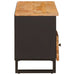 Cabinet TV Corona Maro 100 x 33 x 46 cm Lemn de mango solid - WALTI WALTI