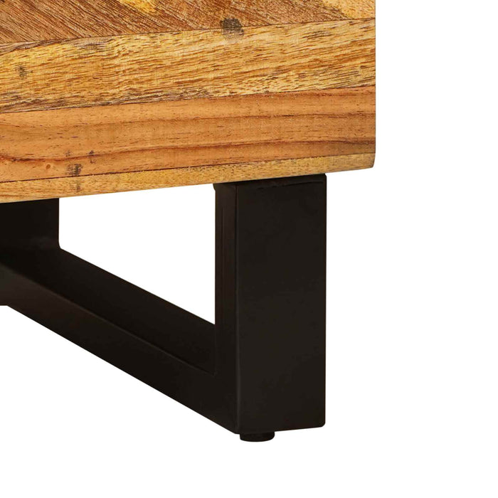 Dulap pentru Chiuveta de Baie cu ușă natural 62 x 33 x 58 cm - WALTI WALTI
