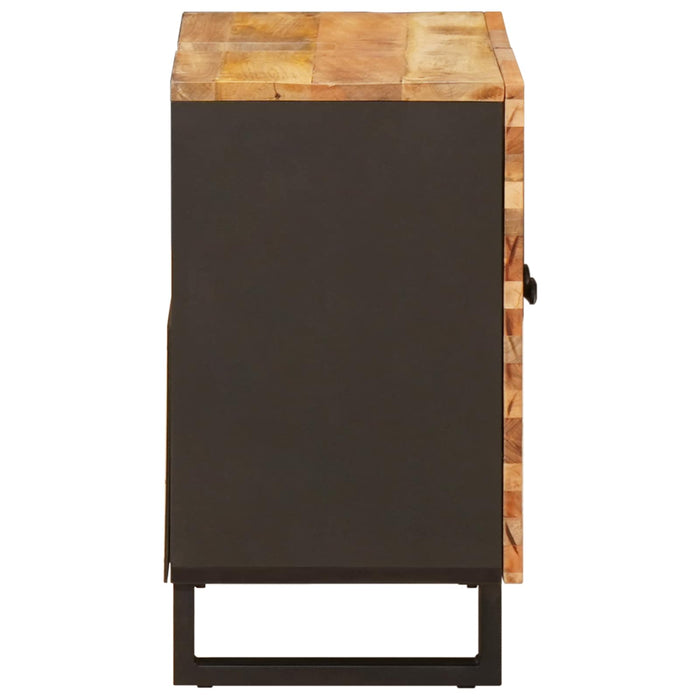 Dulap pentru Chiuveta de Baie cu ușă natural 62 x 33 x 58 cm - WALTI WALTI