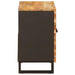 Dulap pentru Chiuveta de Baie cu ușă natural 62 x 33 x 58 cm - WALTI WALTI