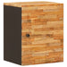 Dulap Suspendat pentru Baie cu ușă natural 38 x 33 x 48 cm - WALTI WALTI