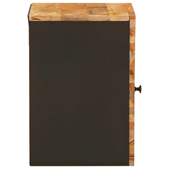 Dulap Suspendat pentru Baie cu ușă natural 38 x 33 x 48 cm - WALTI WALTI