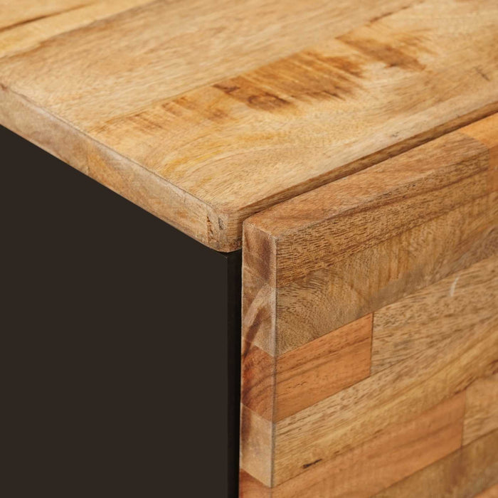 Dulap de Baie natural 38 x 33,5 x 58 cm Lemn de mango solid - WALTI WALTI