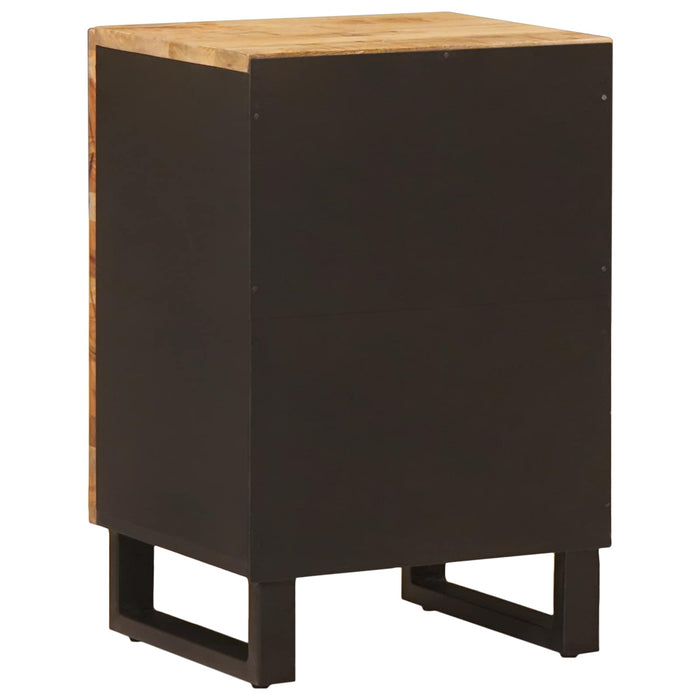 Dulap de Baie natural 38 x 33,5 x 58 cm Lemn de mango solid - WALTI WALTI
