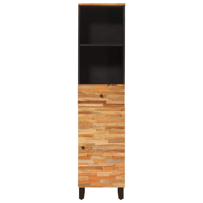 Dulap de Baie cu sertar Stejar Artizanal 38 x 33 x 160 cm - WALTI WALTI