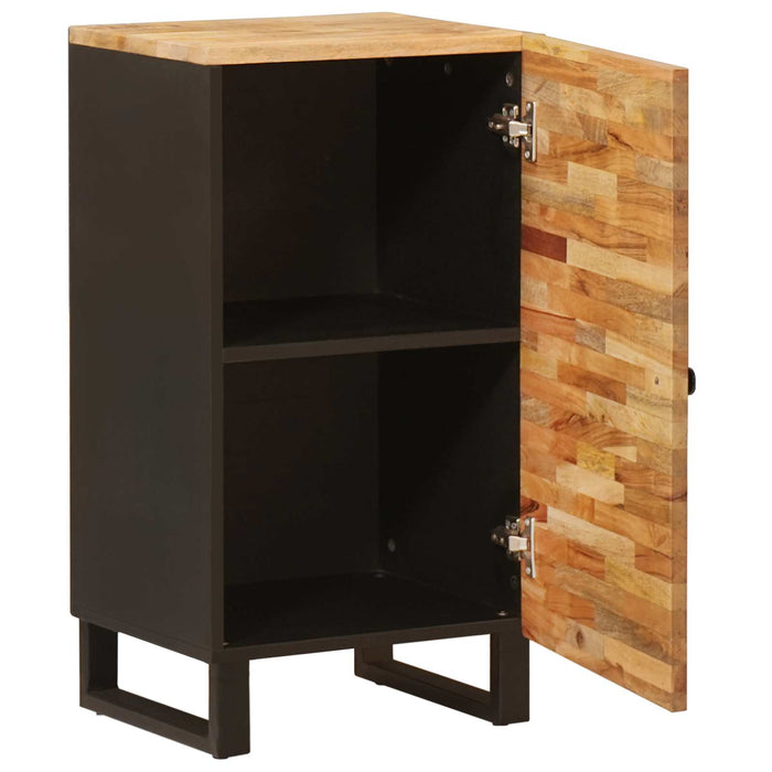 Dulap lateral cu ușă Maro 40 x 33 x 75 cm Lemn de mango solid - WALTI WALTI
