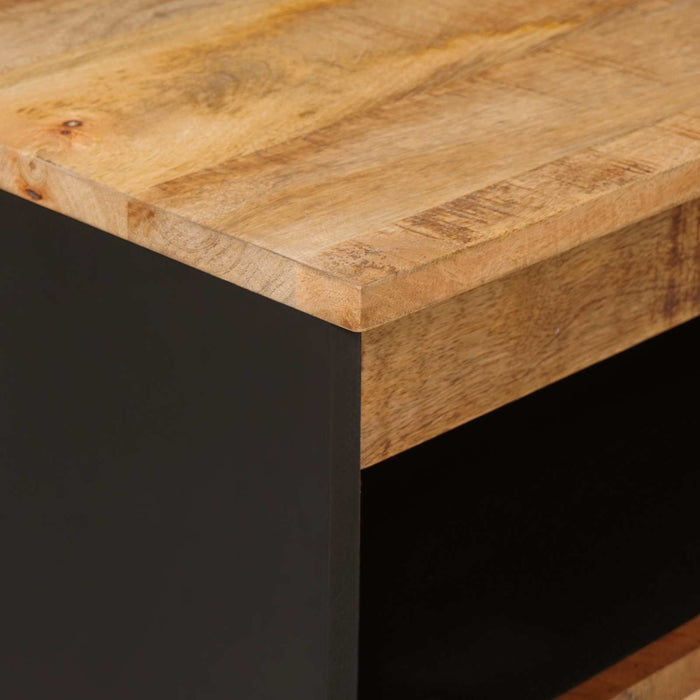 Dulap lateral cu ușă Maro 60 x 33 x 75 cm Lemn de mango solid - WALTI WALTI