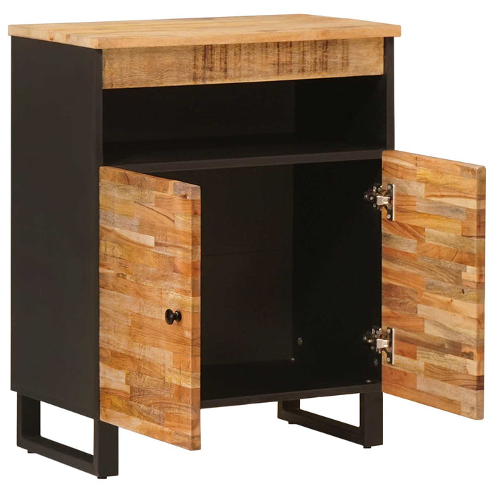 Dulap lateral cu ușă Maro 60 x 33 x 75 cm Lemn de mango solid - WALTI WALTI