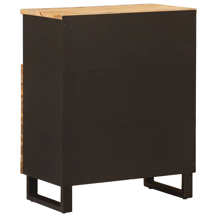 Dulap lateral cu ușă Maro 60 x 33 x 75 cm Lemn de mango solid - WALTI WALTI