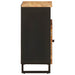 Dulap lateral cu ușă Maro 60 x 33 x 75 cm Lemn de mango solid - WALTI WALTI
