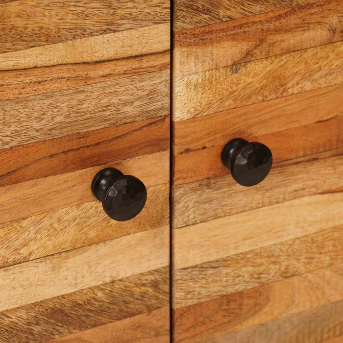 Dulap lateral cu ușă Maro 60 x 33 x 75 cm Lemn de mango solid - WALTI WALTI