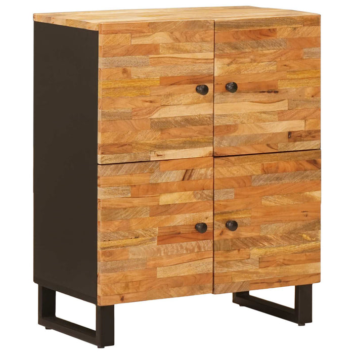Dulap lateral cu ușă Maro 60 x 33 x 75 cm Lemn de mango solid - WALTI WALTI