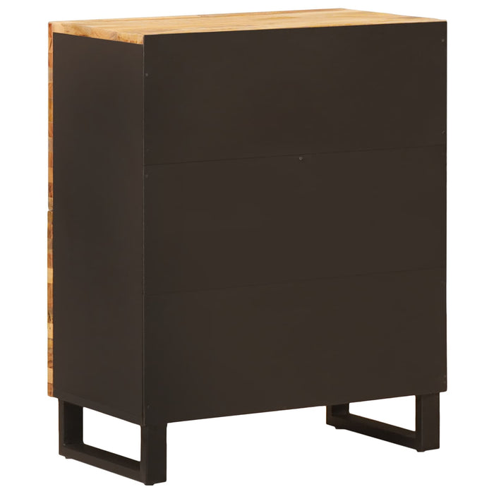 Dulap lateral cu ușă Maro 60 x 33 x 75 cm Lemn de mango solid - WALTI WALTI