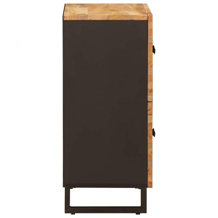 Dulap lateral cu ușă Maro 60 x 33 x 75 cm Lemn de mango solid - WALTI WALTI