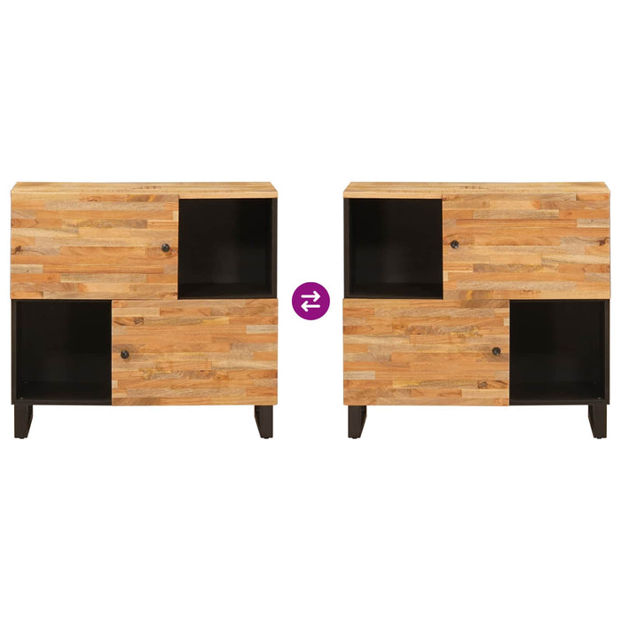 Dulap lateral Maro 80 x 33 x 75 cm Lemn de mango solid - WALTI WALTI