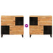 Dulap lateral Maro 80 x 33 x 75 cm Lemn de mango solid - WALTI WALTI