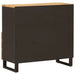 Dulap lateral cu ușă Maro 90 x 33 x 75 cm Lemn de mango solid - WALTI WALTI