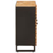 Dulap lateral cu ușă Maro 90 x 33 x 75 cm Lemn de mango solid - WALTI WALTI