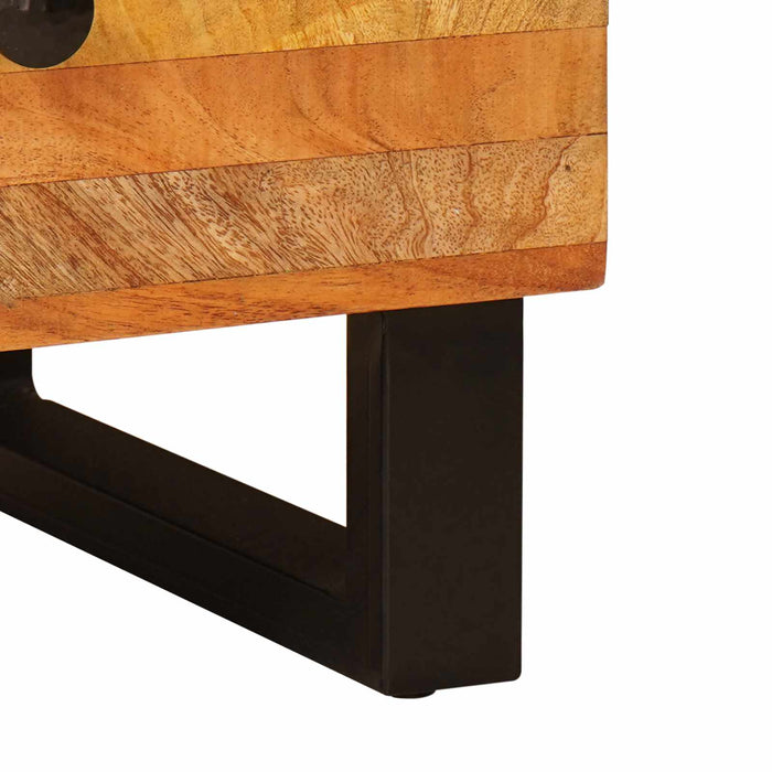 Buffet de depozitare Maro 60 x 33 x 100 cm Lemn de mango solid - WALTI WALTI