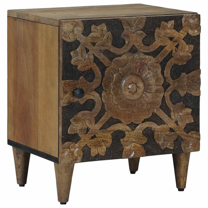 Dulap de noapte Maro 40 x 33,5 x 46 cm Lemn de mango solid - WALTI WALTI