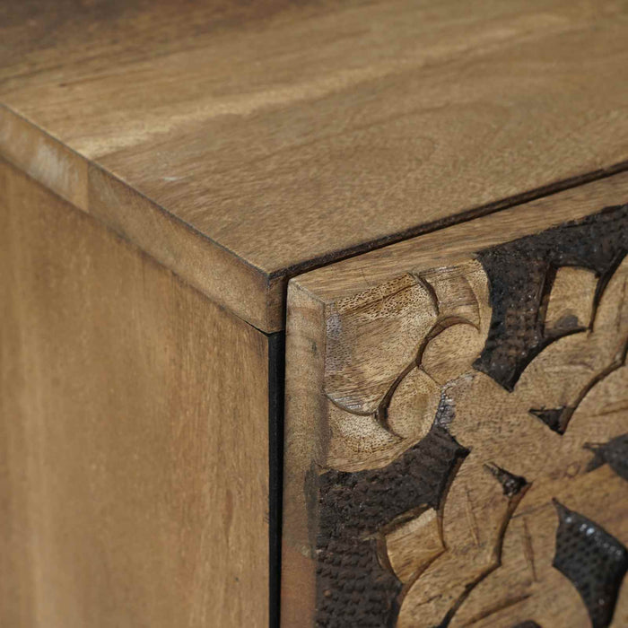 Dulap de noapte 2 pcs Maro 40 x 33,5 x 46 cm - WALTI WALTI