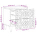 Dulap de noapte Maro 40 x 33,5 x 46 cm Lemn de mango solid - WALTI WALTI