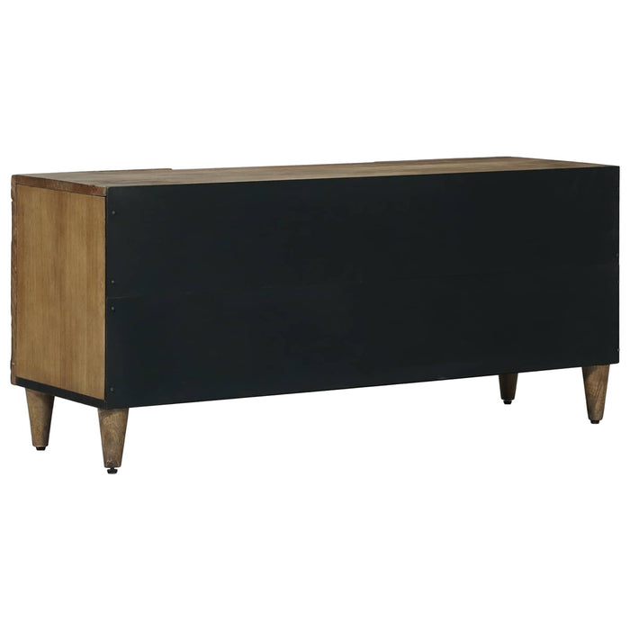 Cabinet TV Maro 105 x 33,5 x 46 cm Lemn de mango solid - WALTI WALTI