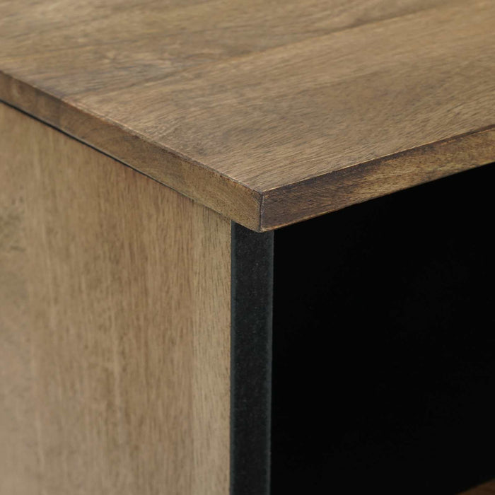 Cabinet TV Maro 70 x 33,5 x 46 cm Lemn de mango solid - WALTI WALTI