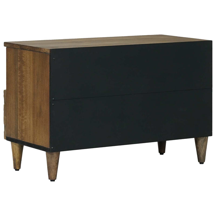Cabinet TV Maro 70 x 33,5 x 46 cm Lemn de mango solid - WALTI WALTI