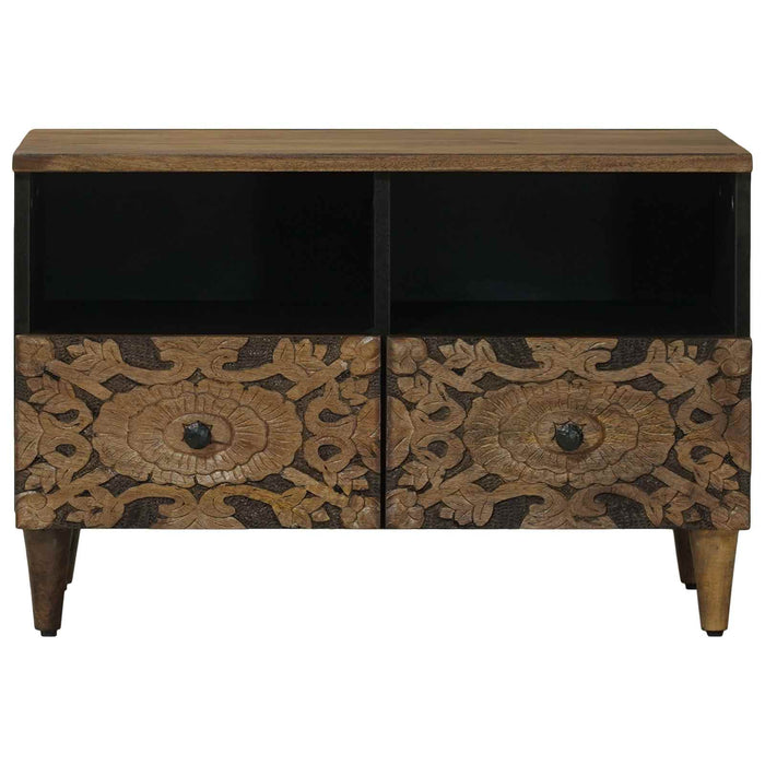 Cabinet TV Maro 70 x 33,5 x 46 cm Lemn de mango solid - WALTI WALTI