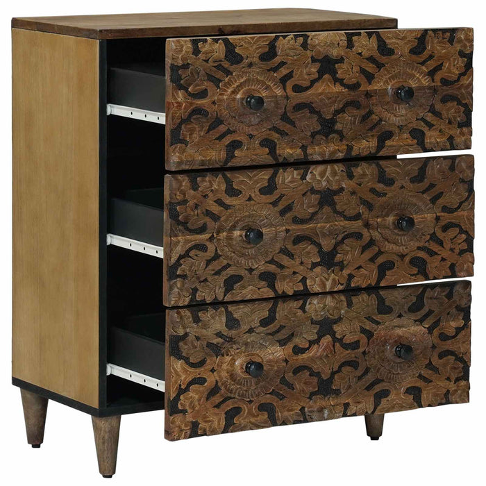 Dulap de depozitare Maro 60 x 33,5 x 75 cm Lemn de mango solid - WALTI WALTI
