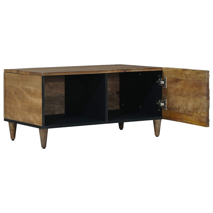 Masă de cafea Maro 80 x 50 x 40 cm Lemn de mango solid - WALTI WALTI