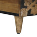 Masă de cafea Maro 80 x 50 x 40 cm Lemn de mango solid - WALTI WALTI
