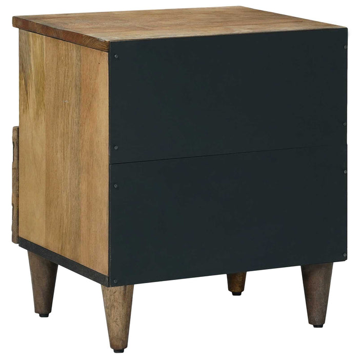Dulap pentru pat Maro 40 x 33 x 46 cm Lemn de mango solid - WALTI WALTI