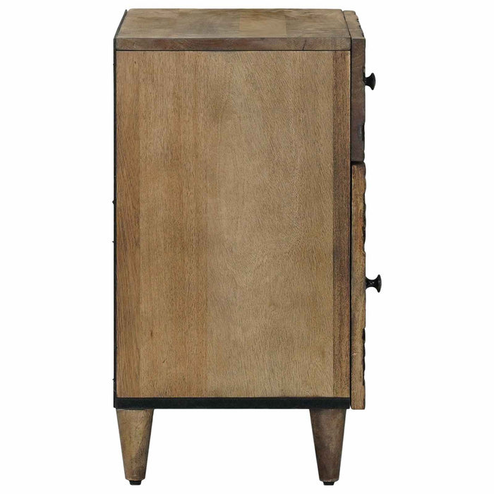 Dulap pentru pat Maro 50 x 33 x 60 cm Lemn de mango solid - WALTI WALTI