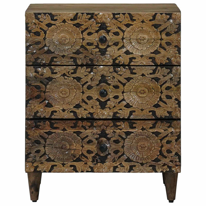 Dulap pentru pat Maro 50 x 33 x 60 cm Lemn de mango solid - WALTI WALTI