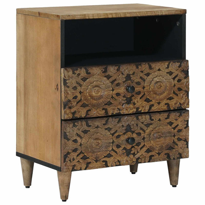 Dulap pentru pat Maro 50 x 33 x 60 cm Lemn de mango solid - WALTI WALTI